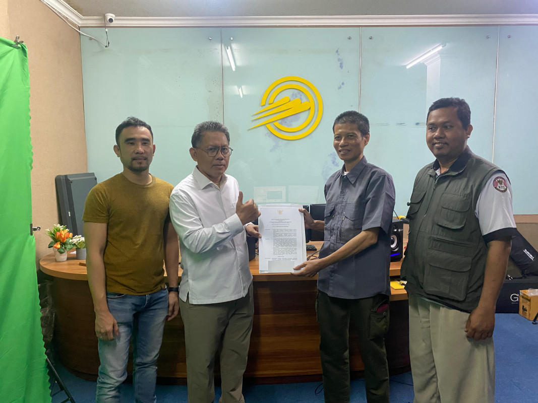 Sosialisasikan Peraturan KPI Nomor 2 Tahun 2024, KPID Banten Kunjungi Radio Bharata Tangerang