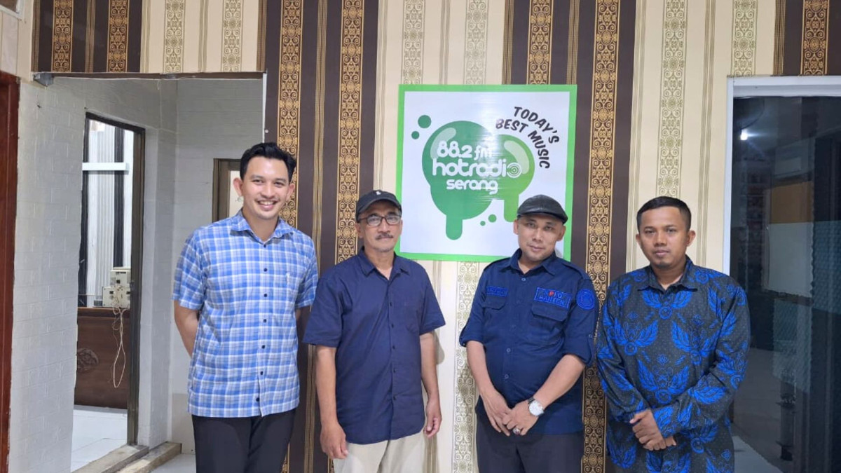 KPID Banten Kunjungi Hot Radio Serang, Sosialisasikan Peraturan KPI No.2 Tahun 2024 dan P3SPS