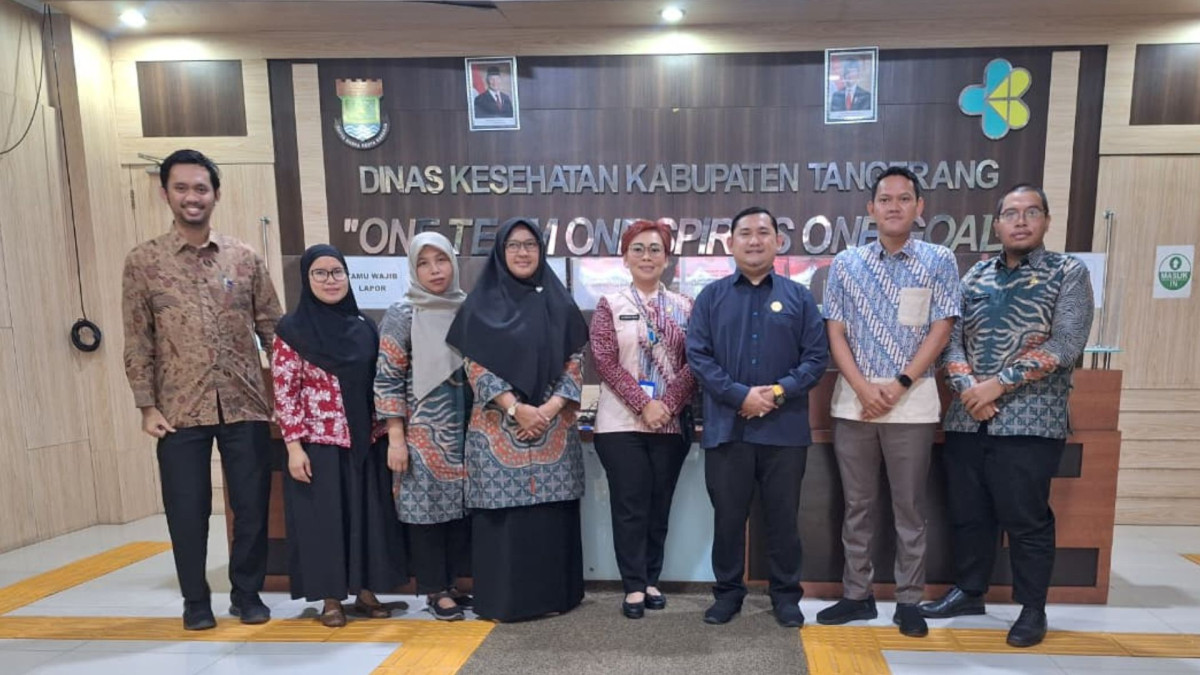 KPID Banten Lakukan Kunjungan Koordinasi ke Dinas Kesehatan Kabupaten Tangerang