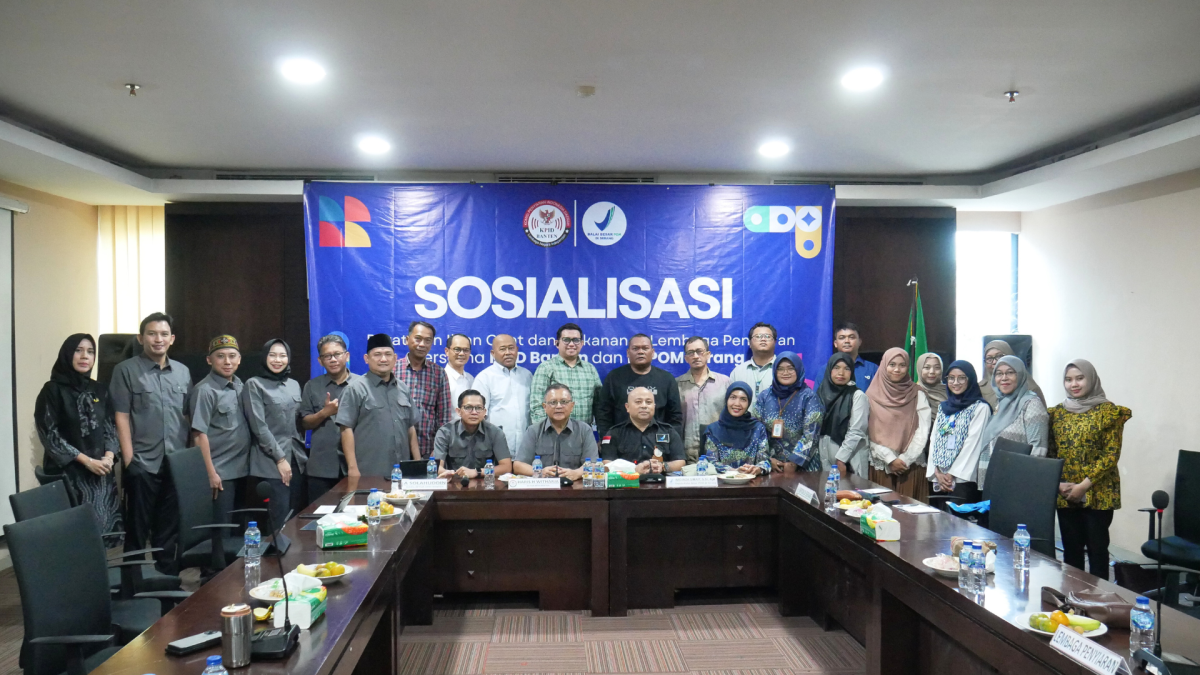 KPID Banten dan BBPOM Serang Gelar Sosialisasi Peraturan Iklan Obat dan Makanan di Lembaga Penyiaran