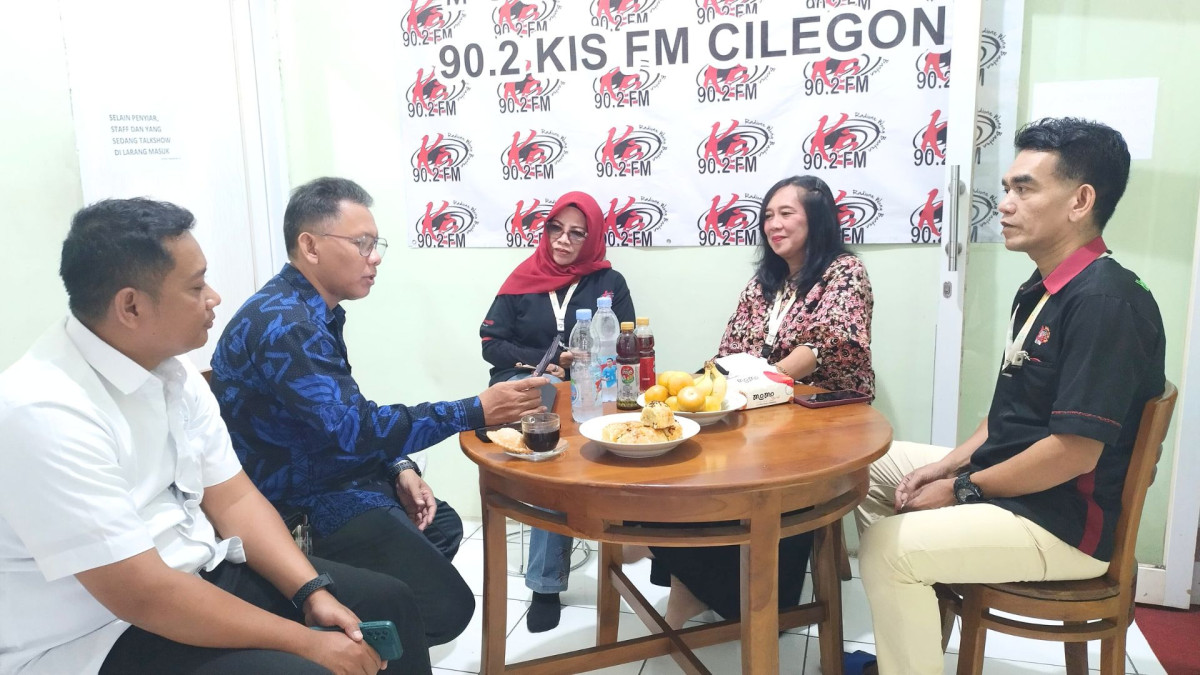 KPID Banten Sosialisasikan P3SPS dalam Kunjungan ke Radio 90.2 KIS FM Cilegon