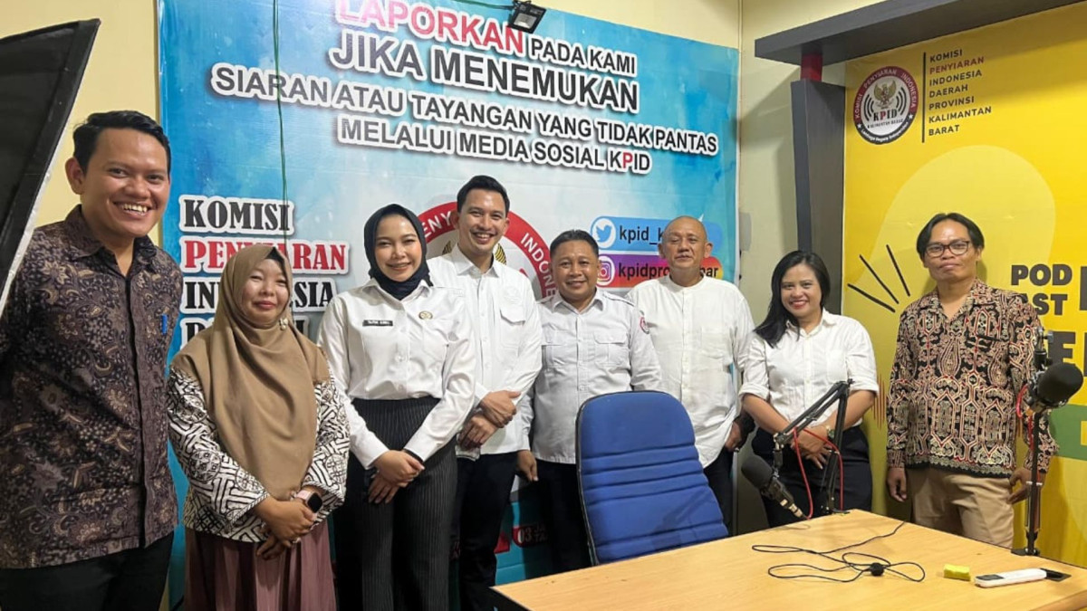KPID Banten Kunjungi KPID Kalimantan Barat, Studi Tiru ke RUAI TV dan Lembaga Penyiaran Komunitas Edukasi TV