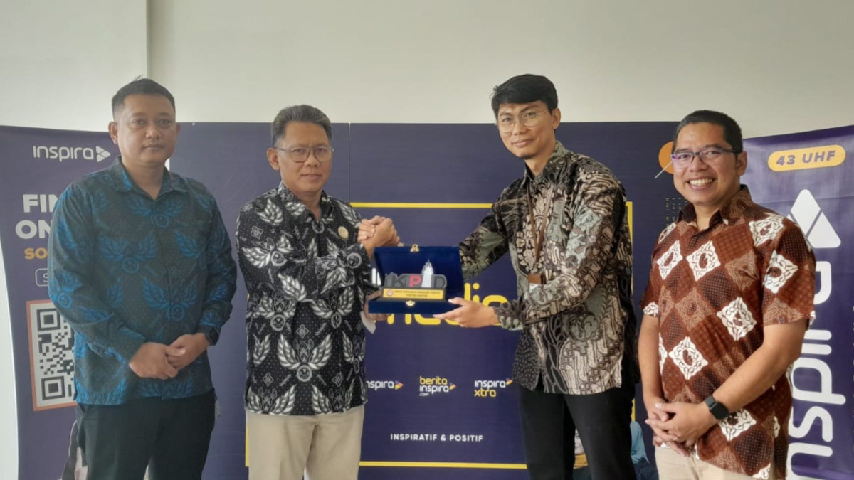KPID Banten Lakukan Kunjungan Kelembagaan ke Inspira TV Bandung, Bahas Pelaksanaan Program Siaran Jaringan dan Lokal