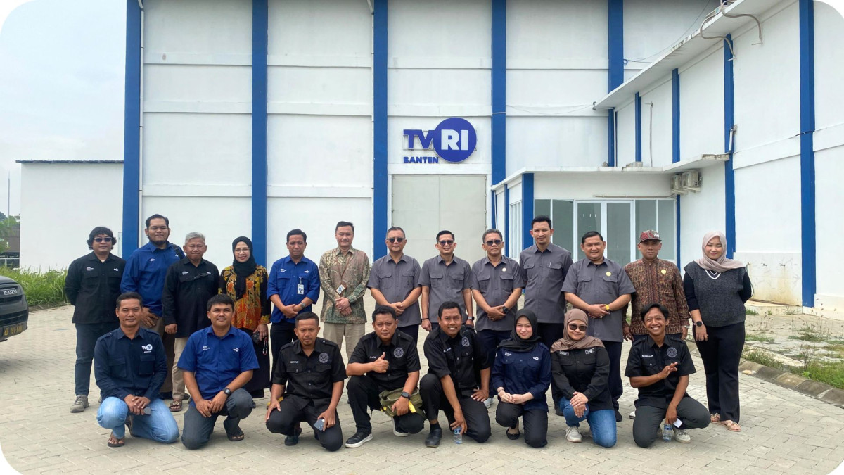 KPID Banten Lakukan Kunjungan ke TVRI Banten: Dialog, Peninjauan Infrastruktur, dan Peningkatan Kapasitas SDM