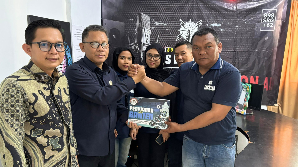 KPID Banten Sosialisasikan P3SPS dan Peraturan KPI No. 2 Tahun 2024 ke Radio Serang FM