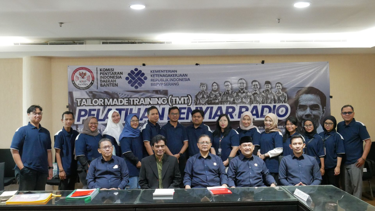 KPID Banten dan BBPVP Serang Gelar Pelatihan Penyiar Radio Selama 4 Hari Kolaborasi Apik untuk Memajukan Dunia Penyiaran Radio di Banten