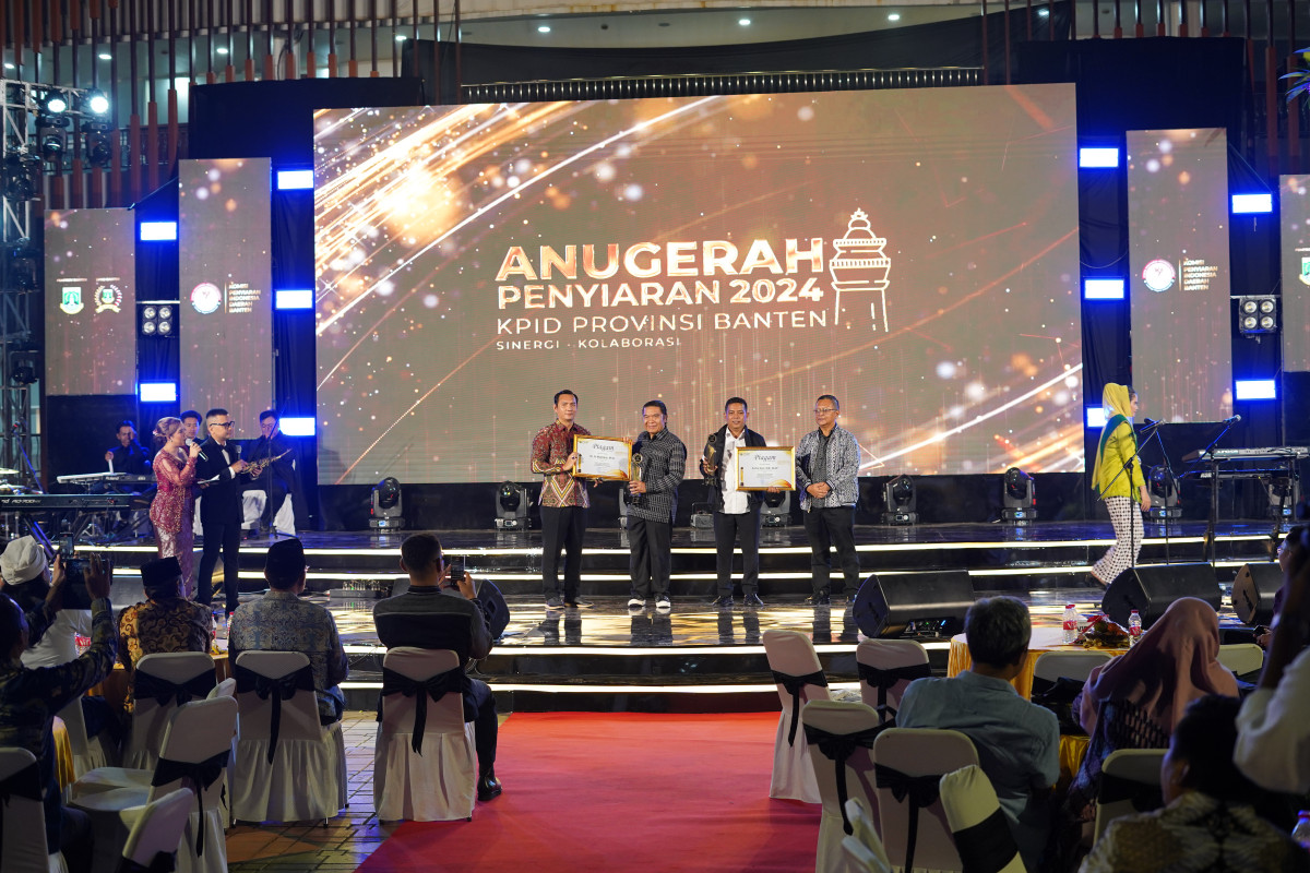 Anugerah Penyiaran 2024 KPID Provinsi Banten Sukses di Gelar