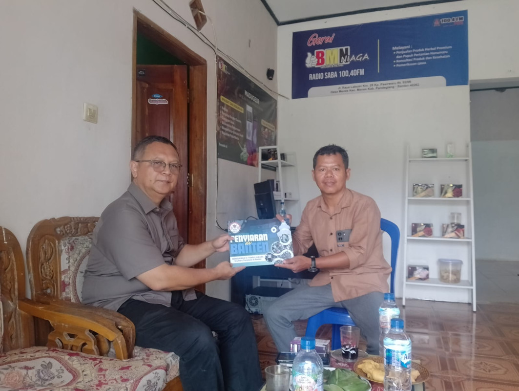 KPID Banten Sosialisasikan Surat Edaran KPI tentang Penggunaan Kecerdasan Artifisial di Radio Swara Banten