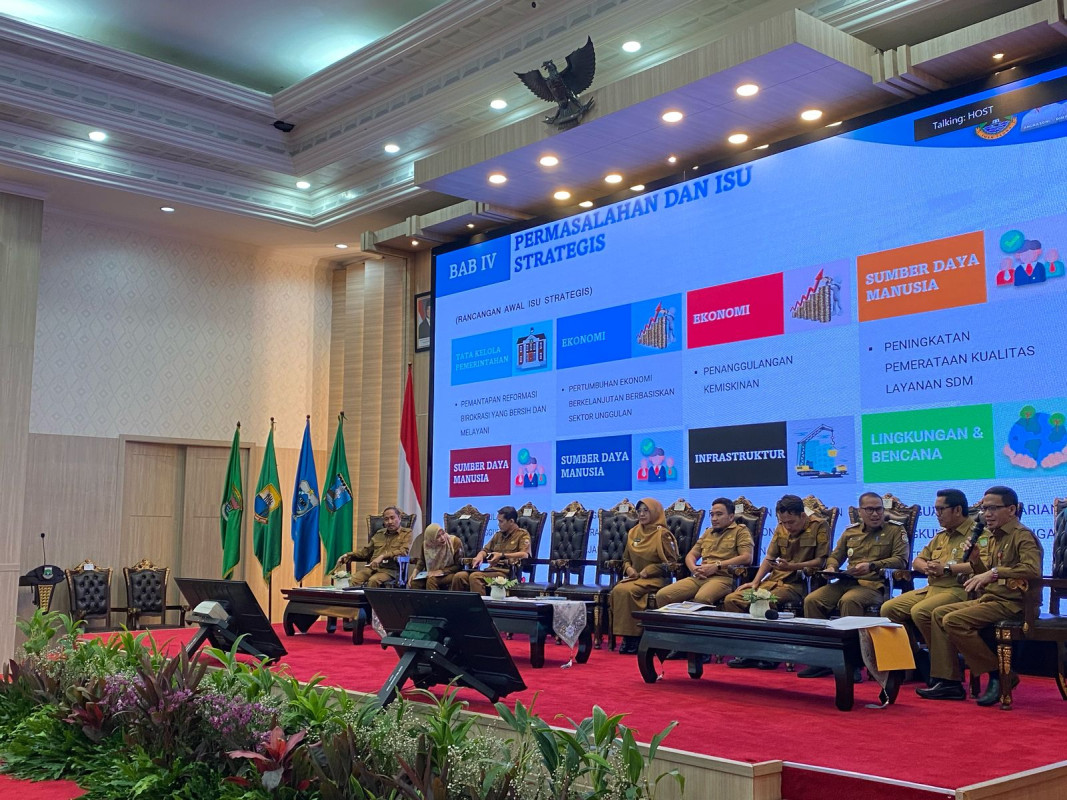 KPID Banten Hadiri rapat Rencana Pembangunan Jangka Menengah Nasional (RPJMN) Tahun 2025-2030 di Provinsi Banten