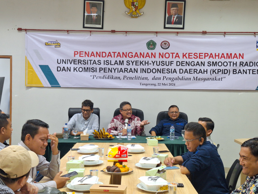 KPID Banten adakan penandatangan MoU dengan Universitas Islam Syekh Yusuf Tangerang