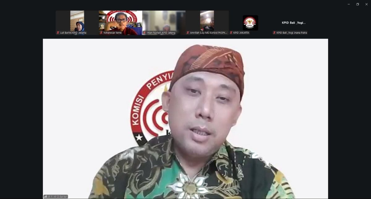 PRA RAKORNAS KPI 2026: BIDANG PKSP KPID BANTEN DORONG MISI PENYELAMATAN LEMBAGA PENYIARAN
